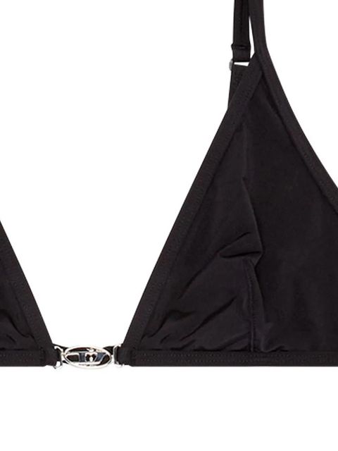 Diesel Oval-D triangle-cup bra - Black