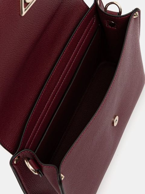 Guess torebka MERIDIAN kolor bordowy HWBG69 74200