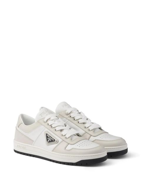 Prada Downtown leather sneakers - White