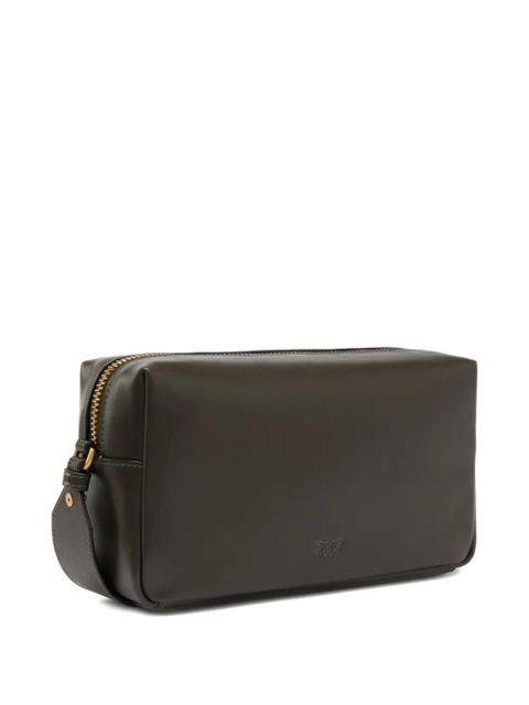 PINKO logo-plaque shoulder bag - Green