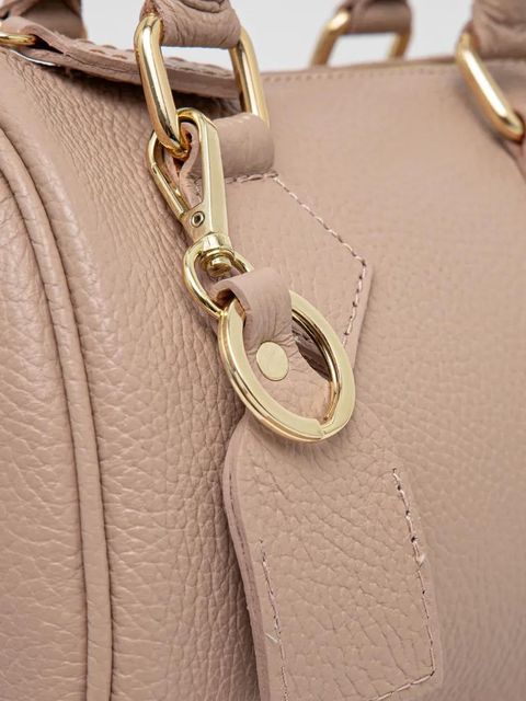 Answear.LAB torebka skórzana kolor beżowy