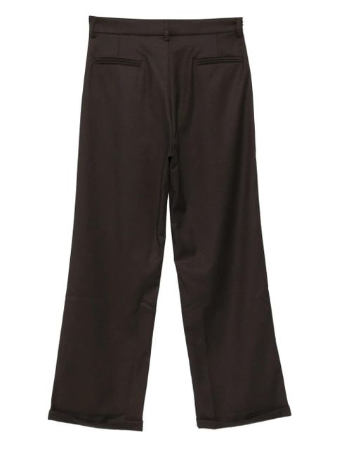 Gimaguas pleated tailored trousers - Brown