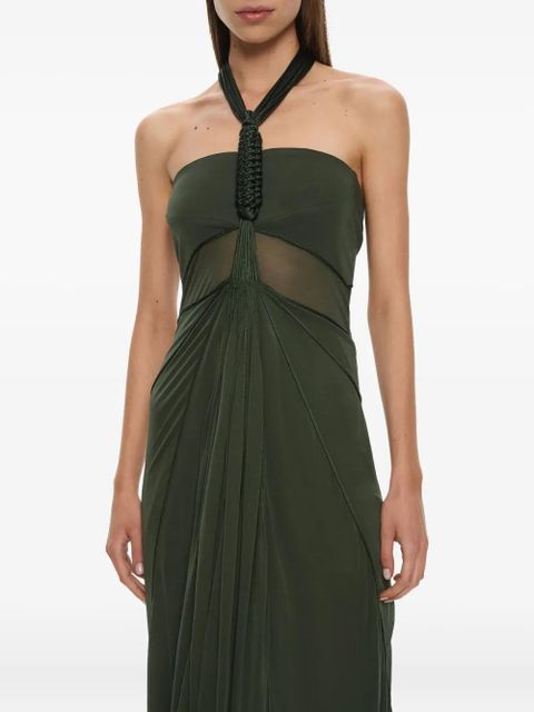 Christopher Esber Solea maxi dress - Green