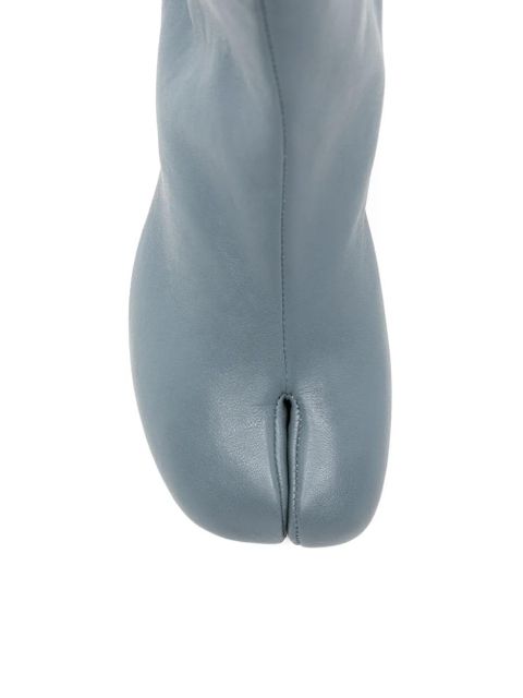 Maison Margiela Tabi leather ankle boots - Blue
