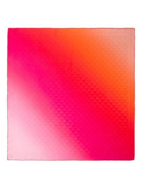 Prada printed silk scarf - Pink