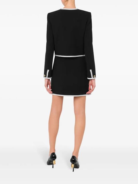 Moschino single-breasted jacket - Black