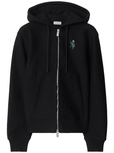 Burberry Thistle logo hoodie - Black