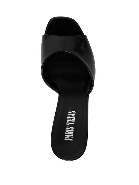 Paris Texas Anja leather sandals - Black