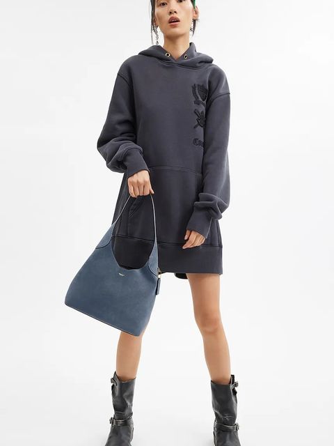 Coach torebka zamszowa Brooklyn