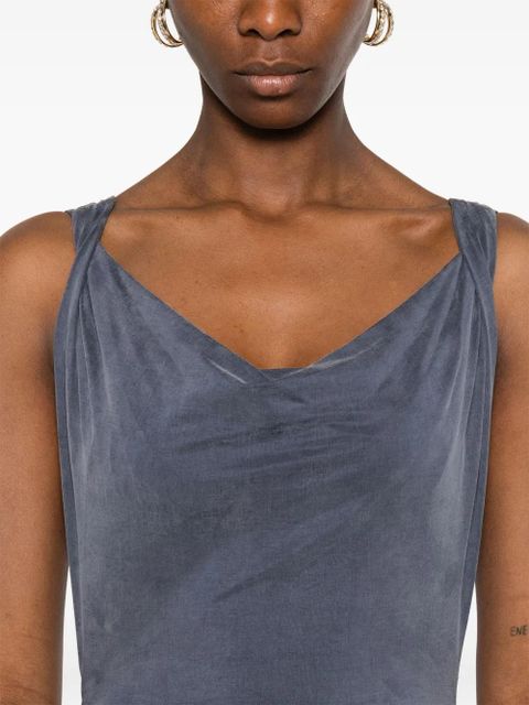 Vivienne Westwood ruched maxi dress - Blue