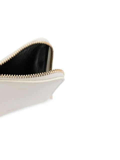 Jil Sander zip-up leather purse - Neutrals