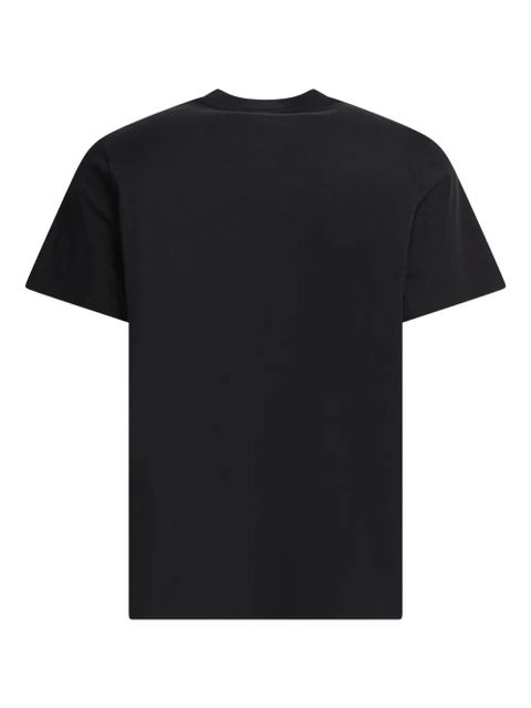 Moncler logo-print cotton T-shirt - Black - zdjęcie produktu nr 2