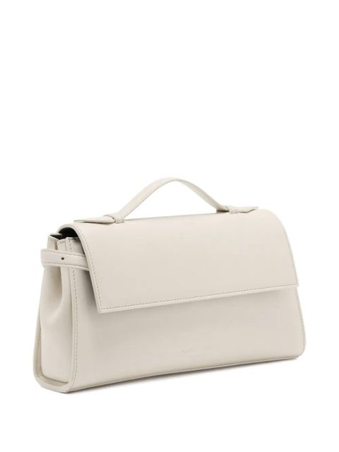 Proenza Schouler Tate leather clutch bag - Neutrals