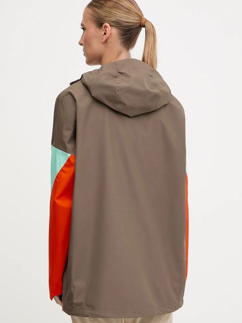 adidas TERREX kurtka outdoorowa Xploric 2.5L Anorak kolor brązowy JL9813 - zdjęcie produktu nr 2