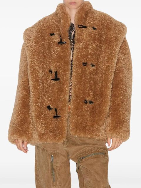 MARANT ÉTOILE Avalia brushed-finish jacket - Brown