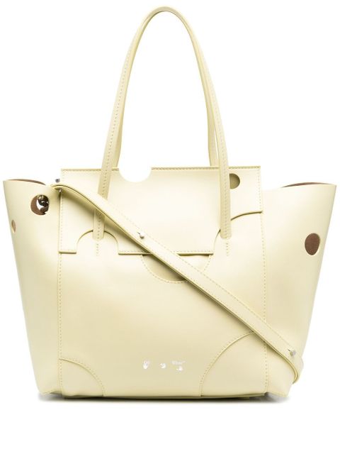 Off-White Burrow-38 tote bag - Yellow - zdjęcie produktu nr 1