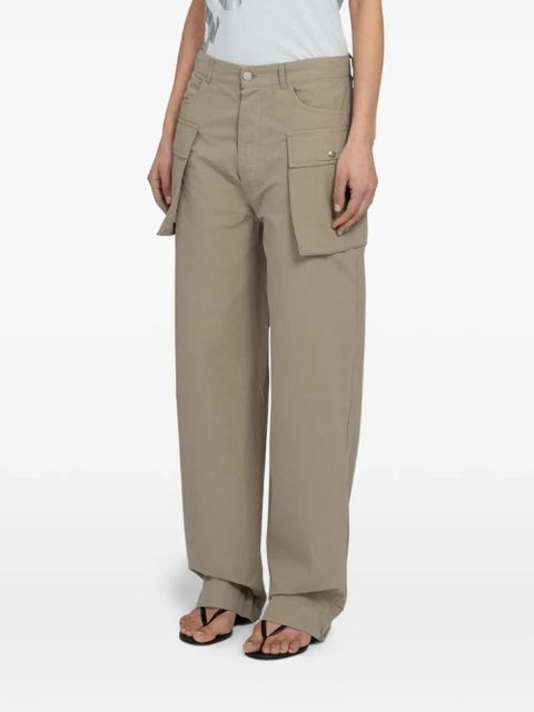 Gimaguas Giaco straight-leg cargo trousers - Neutrals