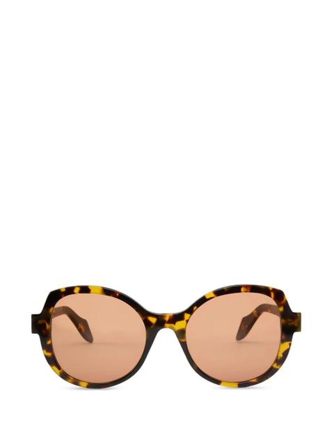 PINKO Femminile round-frame sunglasses - Brown - zdjęcie produktu nr 1