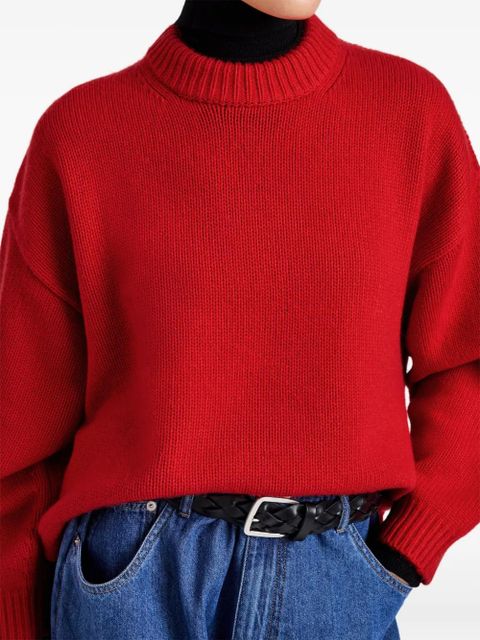 Proenza Schouler round-neck cashmere sweater - Red