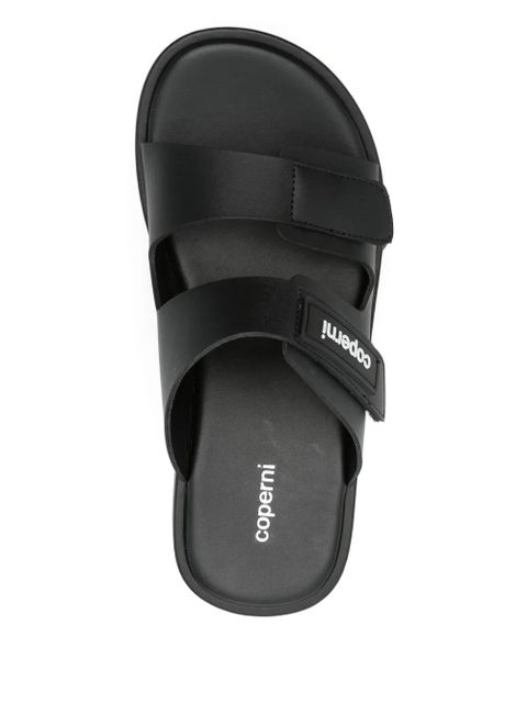 Coperni 95mm Patch sandals - Black