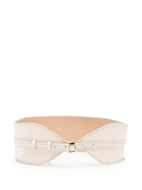 ZIMMERMANN scalloped buckle belt - Neutrals - zdjęcie produktu nr 1