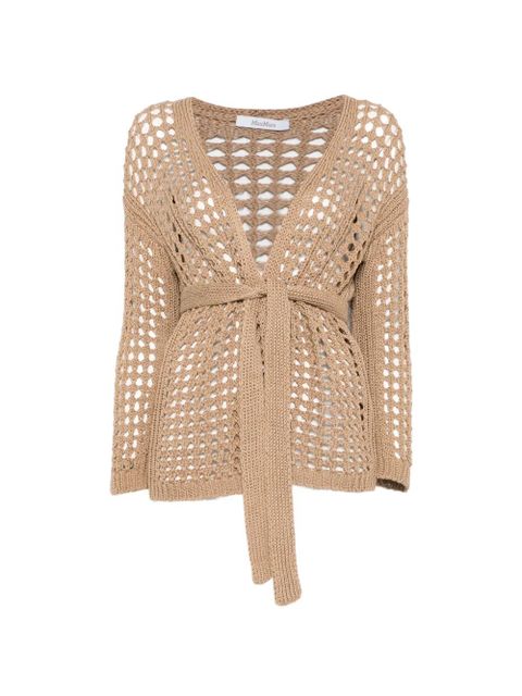 Max Mara Mxpgelo long-sleeve cardigan - Neutrals - zdjęcie produktu nr 1
