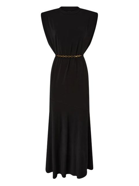 PINKO crew-neck dress - Black - zdjęcie produktu nr 1