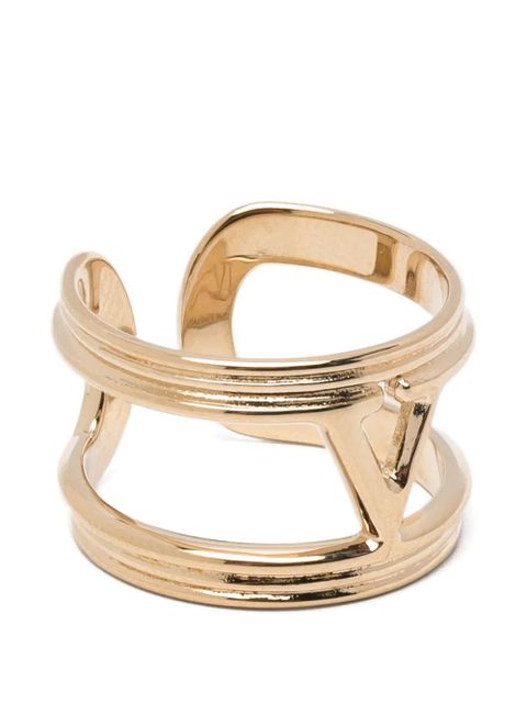 Valentino Garavani VLogo cut-out ring - Gold - zdjęcie produktu nr 1