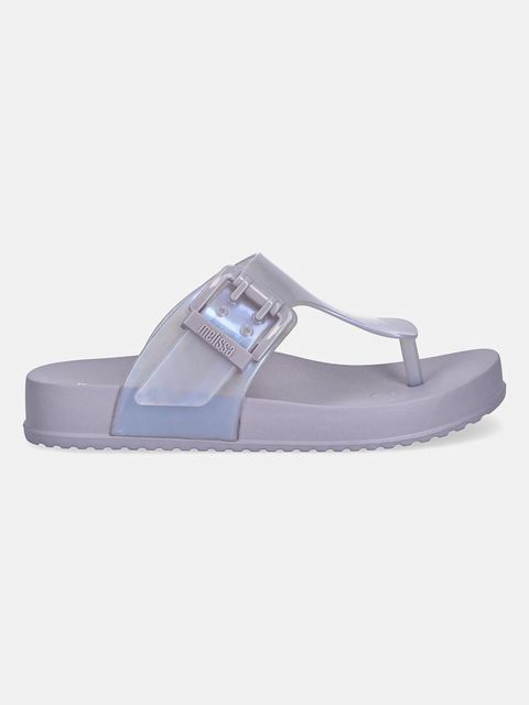Melissa japonki MELISSA COZY FLIP FLOP AD damskie kolor fioletowy na płaskim obcasie M 35933.BC915 - zdjęcie produktu nr 2