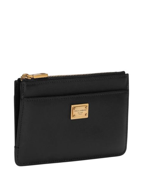 Dolce & Gabbana leather cardholder - Black - zdjęcie produktu nr 2