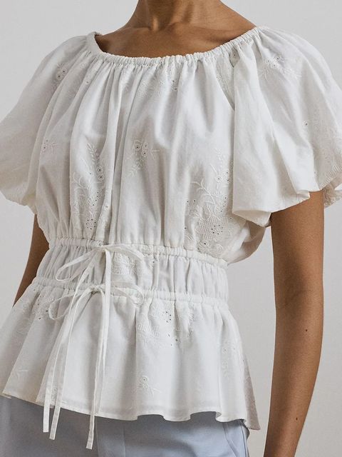 Lauren Ralph Lauren bluzka bawełniana - zdjęcie produktu nr 2