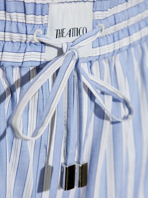 The Attico striped trousers - Blue