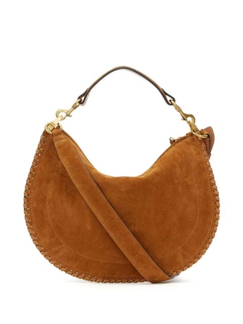 ISABEL MARANT Oskan Soft Zipped cross body bag - Brown - zdjęcie produktu nr 2