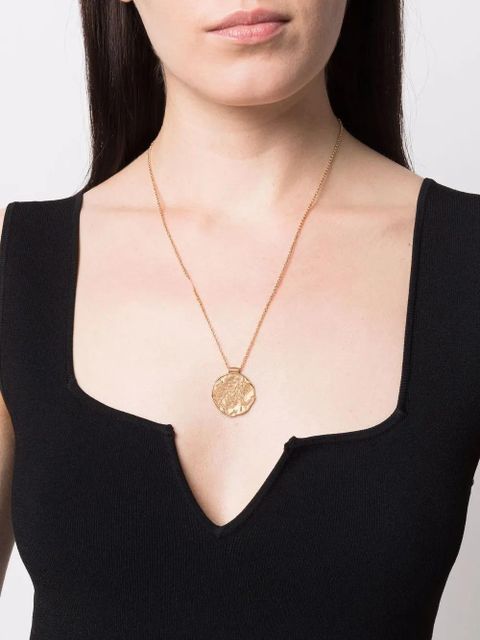 Maje Zodiac medal necklace - Gold - zdjęcie produktu nr 2