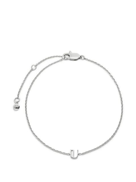 Monica Vinader Initial U chain bracelet - Silver - zdjęcie produktu nr 1