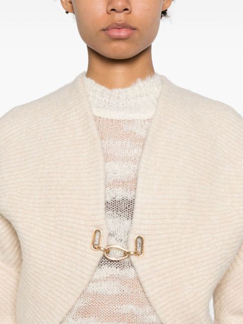 Cult Gaia Devin cardigan - Neutrals