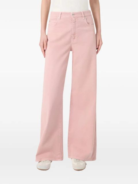Weekend Max Mara wide-leg jeans - Pink
