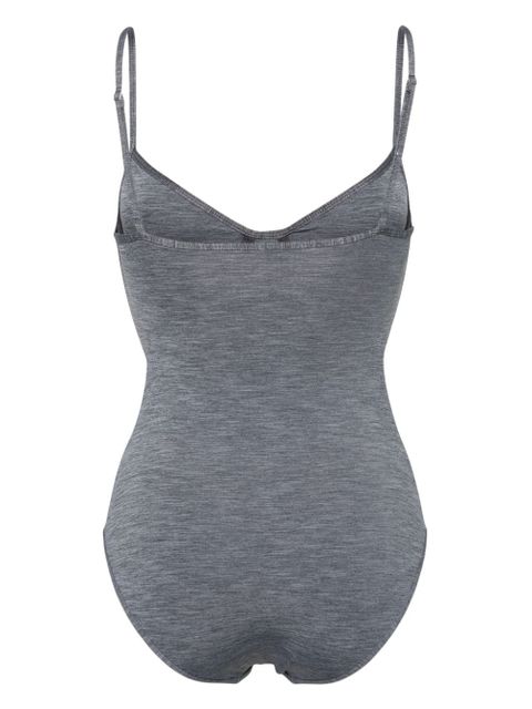 TOTEME underwire-cup mélange swimsuit - Grey