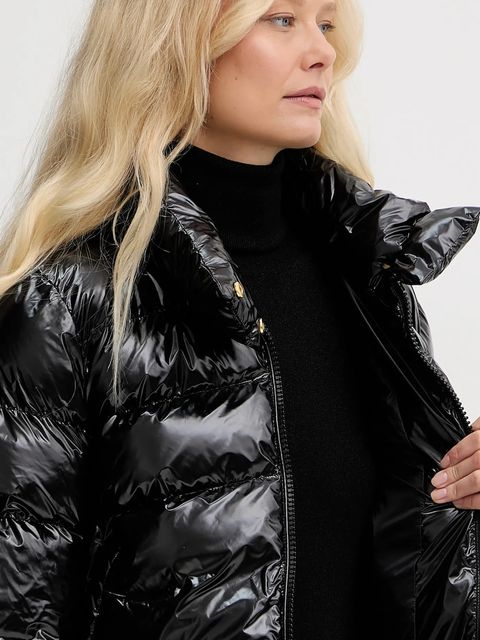 Pinko kurtka kolor czarny zimowa 101598 A2P7