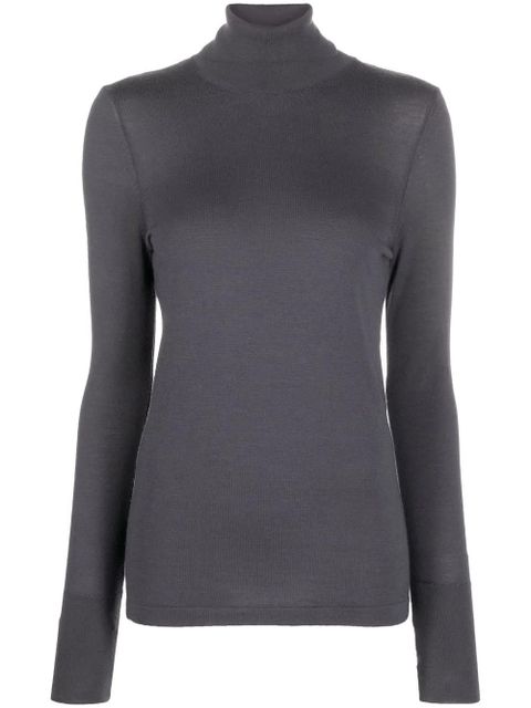 LEMAIRE roll-neck merino jumper - Grey - zdjęcie produktu nr 1