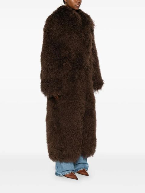 ducie Faye shearling coat - Brown