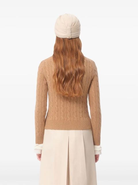 Valentino Garavani cashmere sweater - Brown