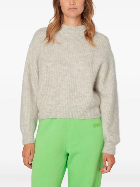 American Vintage high-neck ribbed East jumper - Neutrals