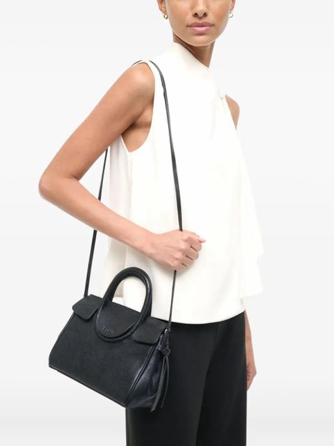 STAUD mini Maude leather tote bag - Black - zdjęcie produktu nr 1