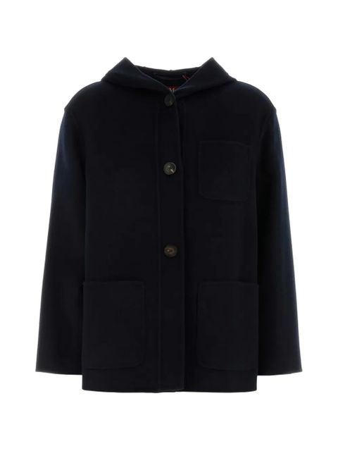 Max Mara hooded coat - Blue - zdjęcie produktu nr 1