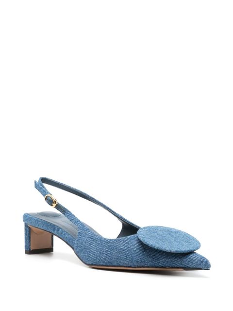 Jacquemus Les slingbacks Duelo 40mm pumps - Blue