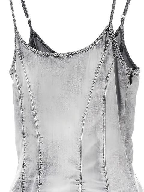 Diesel pleated mini dress - Grey - zdjęcie produktu nr 2