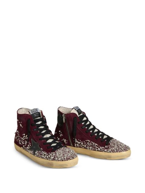 Golden Goose Francy LAB star-embellishment sneakers - Red - zdjęcie produktu nr 2