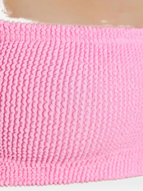 Hunza G Gigi crinkle underband bikini - Pink