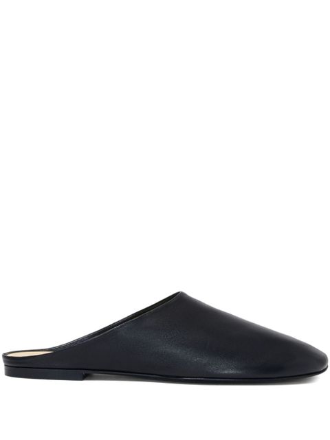 Proenza Schouler Glove leather slides - Black - zdjęcie produktu nr 1